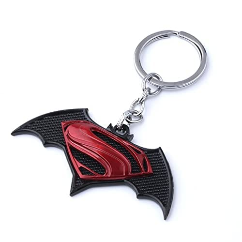 Superman Shaped Metal Keychain – DC Superhero Key Ring for Car, Bike & House Keys | Stylish Fan Keychain